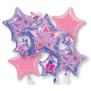  Rock Star Birthday Bouquet Of Balloons (5 per package 