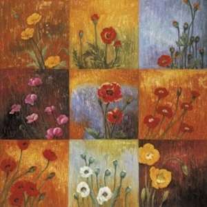   Poppy Fields Finest LAMINATED Print Jang Mariss 36x36