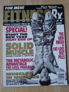 FITNESS Rx bodybuilding muscle magazine/Greg Plitt 1 07  