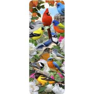    Birds for all Seasons 3 D Bookmark with Tassel