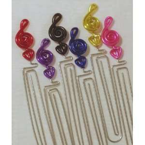  Musical Notes Art Bookmarks by Nayana: Office Products