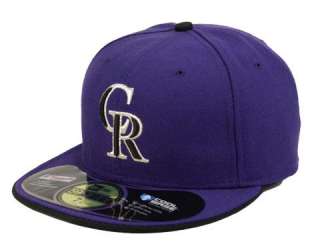 NEW ERA 59Fifty MLB Fitted Hat Cap Colorado Rockies Alternate 2 All 