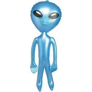  Blue Inflate Alien 62 inch Toys & Games