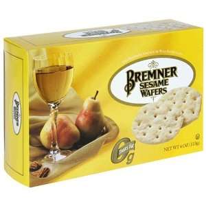 Bremner Sesame Wafers 4oz Grocery & Gourmet Food