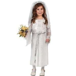   Elegant Bride Costume Child Toddler 3T 4T Halloween 2011: Toys & Games