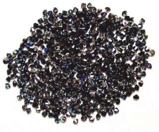 50 Australian Crystal Tabac 4 mm Bicone Blue,Black,Purple,Gray Hues 