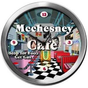  MCCHESNEY 14 Inch Cafe Metal Clock Quartz Movement 