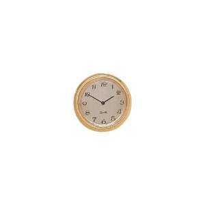   Mini Quartz Clock Fittings with Gold/Arabic Numbers: Home Improvement
