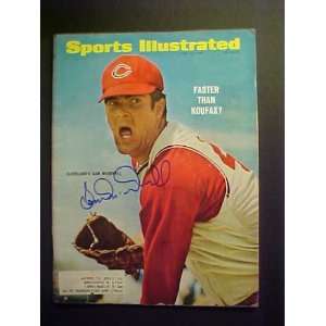  Sam McDowell Cleveland Indians Autographed May 23, 1966 