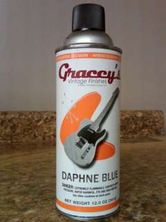   Graceys Guitar Finish Paint Aerosol Spray Can NITRO Project.  