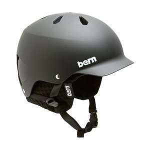  Bern Watts Thin Shell w/ EPS Helmet   Matte Grey/Black 