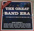 Vintage 33 1/3 RPM Record Collection, The Great Band Era, EXCELLENT 
