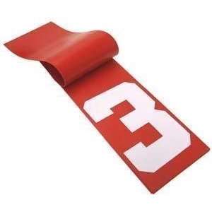  Flip A Scores   Pack   Replacement Numbers, Red   Gym 