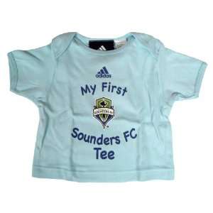  Infant First Blue Seattle Sounders Tee   3 6Mos Sports 