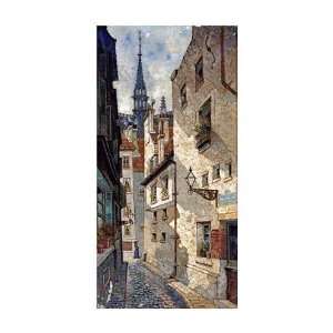  Edwin Deakin   Rue Des Chartres, Old Paris Giclee