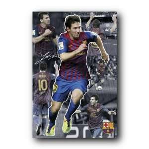  FC Barcelona Messi Collage Poster 30804