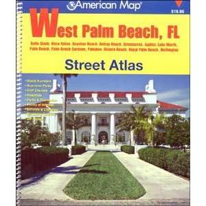  American Map 304974 West Palm Beach FL Street Atlas