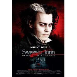 SWEENEY TODD 13X20 INCH PROMO MOVIE POSTER