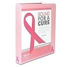 samsill breast cancer awareness view binder new  