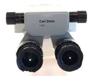 ZEISS OPMI SURGICAL MICROSCOPE 0 180 BINOCULAR TUBE f170 T* 10x 