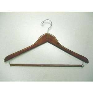   Hangers With Locking Bar in Light Walnut by Proman