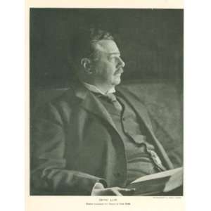  1901 Print Seth Low New York Mayor Fusion Candidate 