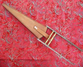 YOU ARE LOOKING AT A CUSTOM/HAND MADE INDIAN KHATAR DAGGER FROM THE 