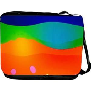  Rikki KnightTM Lava Flow Design Messenger Bag   Book Bag 