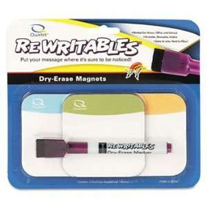   ReWritablesTM Dry Erase Magnets MAGNET,DRY ERASE,3/PK,AST (Pack of 30