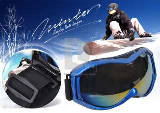   Colorful lens Snowboard Glasses Ski Goggle Sun Protection DW003  