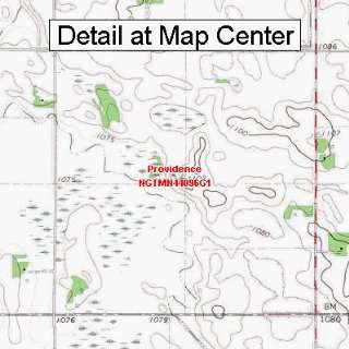 USGS Topographic Quadrangle Map   Providence, Minnesota (Folded 