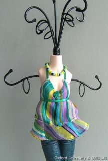 SUMMER GIRL JEWELLERY TREE/STAND 34cm CHOOSE COLOUR  
