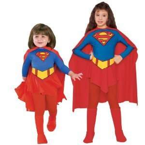  Supergirl Deluxe Child Halloween Costume Size 8 10 Medium 