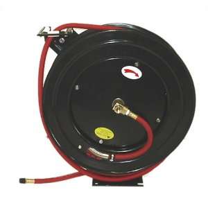  3/8 Inch 100 Feet 100ft Retractable Reel w/ Rubber Air 