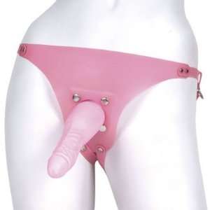 Bundle Sunrises Designer Harness and Jelly Gspot: Pink and 2 pack of 