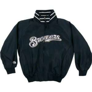    Milwauke Brewers Youth Dugout Jacket by Majestic