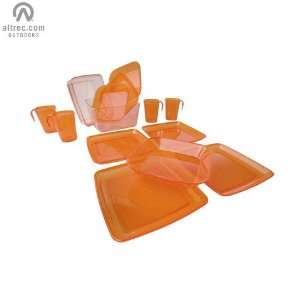  GSI X2M Polypropylene 4Pc Set Orange