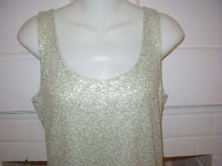 NEW 50% OFF J.Crew Sequin Party Wedding Tank Top $78 Sm Med Lg 
