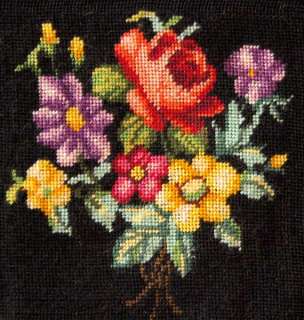 Completed, Micro Petit Point. Tiny Needlepoint. 40 Mesh  