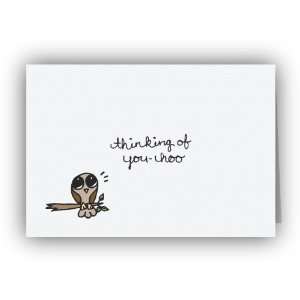  Thinking of You hoo Greeting Cards   8 Sets Office 
