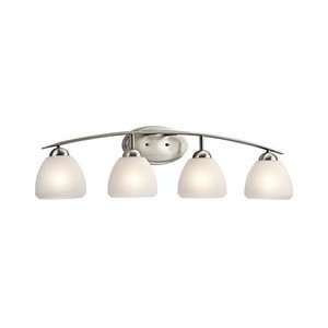   Lighting 45120NI 4 Light Caleigh Bathroom Light