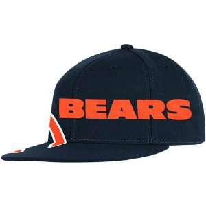   Bears Youth Navy Blue Side Strike Flex Fit Hat: Sports & Outdoors