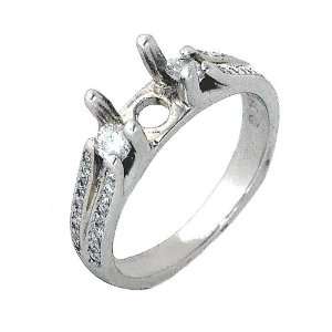  0.30 Ct Verragio Diamond Engagement Ring Setting in 