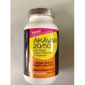  Akavar 20/50 120ct   Fast Acting Caloric Restricting 