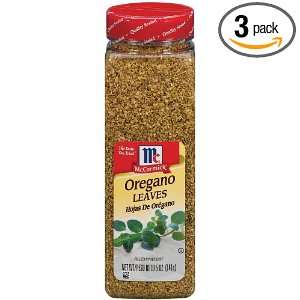 McCormick Oregano, Mediterranean Style, 5 Ounce Units (Pack of 3)