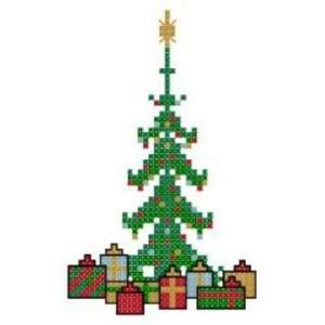  Christmas Cross Stitch Chart Kit   Christmas Tree 