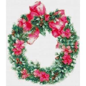  Christmas Wreath Counted Cross Stitch Kit: Everything Else