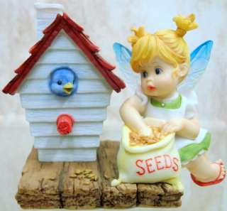 KITCHEN FAIRIES Fairie Riding Turtle ENESCO 4018040  