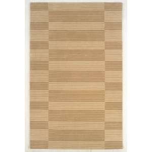   Candice Olson Lines Beige/Gold Wool Rug CO18 (8 x 11): Furniture