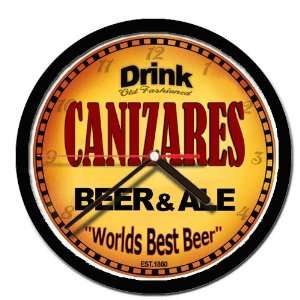  CANIZARES beer and ale cerveza wall clock: Everything Else